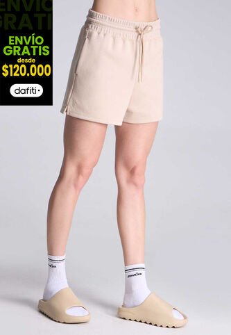 Short Para Mujer Short Color Beige Marca Atmos #31190065 Atmos