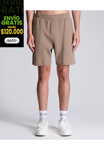 Bermuda Para Hombre Bermuda Color Café Claro Marca Atmos #32100067 Atmos