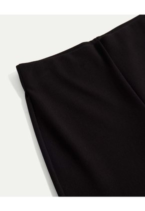 Pantalón Flare Tela Técnica Fluida Para Mujer  Deportiva  Color Negro Marca Atmos