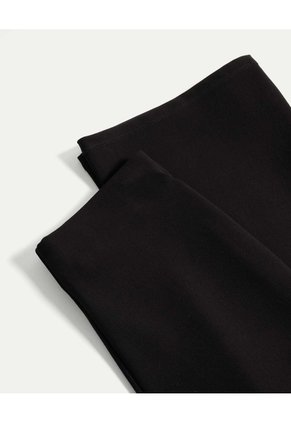 Pantalón Flare Tela Técnica Fluida Para Mujer  Deportiva  Color Negro Marca Atmos