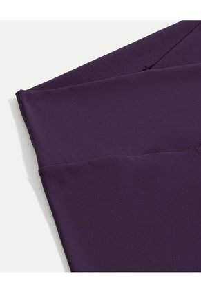 Short Pretina Cruzada Aerius Skin 15 Cm Para Mujer Deportiva Color Morado Marca Atmos