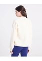 Saco Tejido Cuello V Estructurado  Para Mujer Crema Atmos de Atmos
