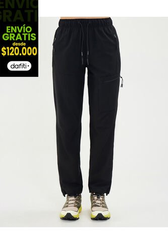 Pantalon Para Mujer Pantalon Moda Color Negro Marca Atmos #31070008 Atmos