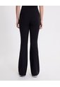 Pantalón Flare Tela Técnica Fluida Para Mujer  Deportiva  Color Negro Marca Atmos de Atmos