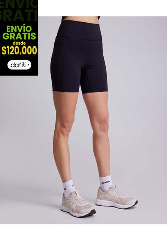 Short Para Mujer Short Color Negro Marca Atmos #31190039 Atmos