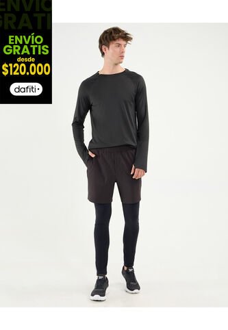 Leggins Para Hombre Largo Color Negro Marca Atmos #32230002 Atmos