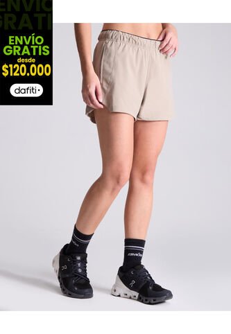 Short Para Mujer Short Color Beige Marca Atmos #31190076 Atmos