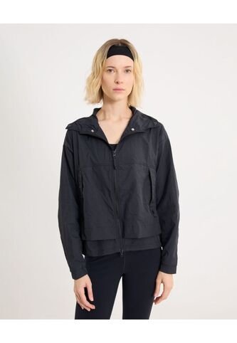 Chaqueta Deportiva Rompevientos  Para Mujer Negro Atmos Atmos