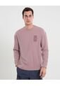 Camiseta Para Hombre Manga Larga Cuello Redondo Color Rosado Marca Atmos #32090191 de Atmos