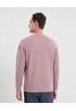 Camiseta Para Hombre Manga Larga Cuello Redondo Color Rosado Marca Atmos #32090191 de Atmos