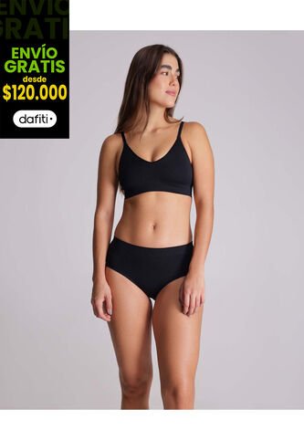 Panty Para Mujer Hipster Color Negro Marca Atmos #31800054 Atmos