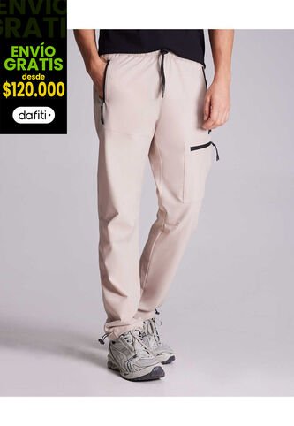 Pantalon Para Hombre Jogger Color Beige Marca Atmos #32070041 Atmos