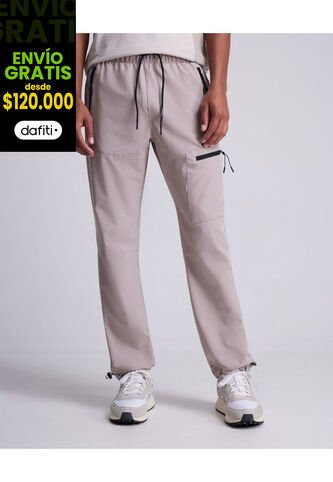 Pantalon Para Hombre Pantalon Moda Color Beige Marca Atmos #32070022 Atmos