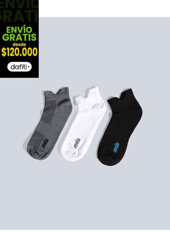 Medias Para Hombre Invisible Color Gris  Marca Atmos #32980012 Atmos