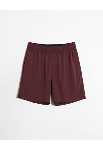 Bermuda  Para Hombre Deportiva Medio Color Vino Marca Atmos #32100163 Atmos