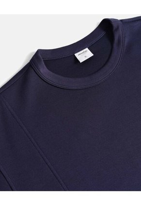 Camiseta  Para Hombre Manga Corta Cuello Redondo Color Azul Marca Atmos #32090293