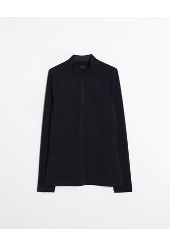 Buzo  Para Hombre Cuello Alto O Cuello Tortuga Color Negro Marca Atmos #32060067 Atmos