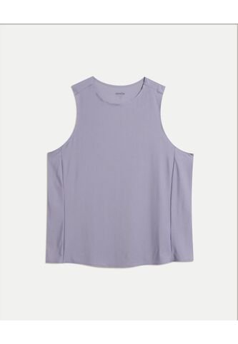 Camiseta  Para Mujer Manga Sisa Cuello Redondo Color Lila Marca Atmos #31090349 Atmos