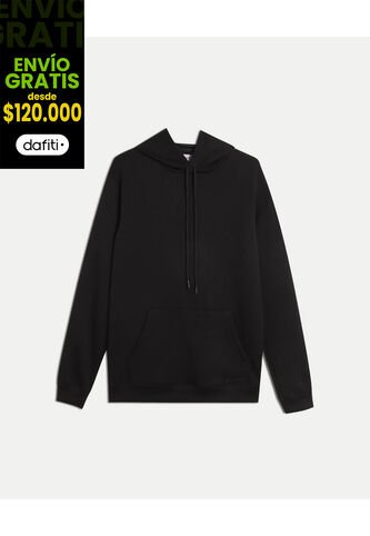 Buzo  Para Hombre Hoodie Color Negro Marca Atmos #32060069 Atmos