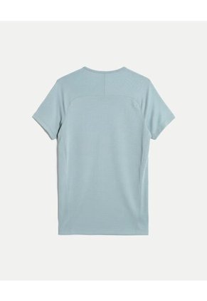 Camiseta Para Hombre Manga Corta Cuello Redondo Color Verde Marca Atmos #32090298