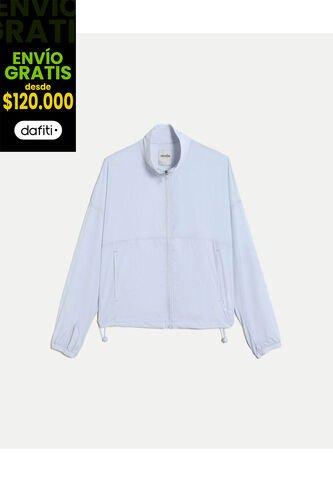 Chaqueta  Para Mujer Deportiva Color Gris Marca Atmos #31080055 Atmos