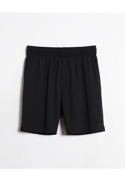 Bermuda  Para Hombre Deportiva Medio Color Negro Marca Atmos #32100162