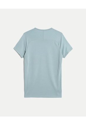 Camiseta  Para Hombre Manga Corta Cuello Redondo Color Verde Marca Atmos #32090298