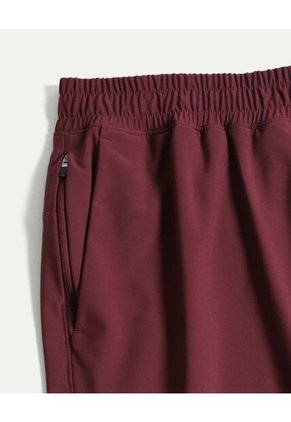 Bermuda Para Hombre Deportiva Largo Color Vino Marca Atmos #32100150