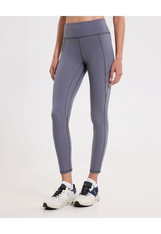 Leggins Pockets Aerius Soft  Para Mujer Gris Atmos Atmos