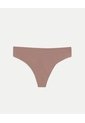 Pack 3 Tanga Invisible Básica X3 Para Mujer Beige Atmos de Atmos