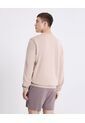 Buzo Cuello Redondo Burda Liviana  Para Hombre Beige Atmos de Atmos