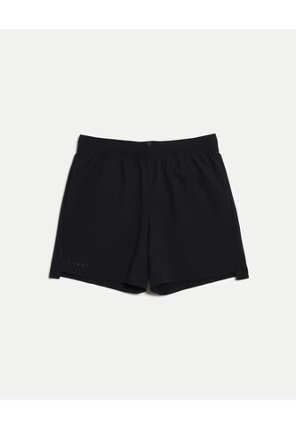 Bermuda  Para Hombre Deportiva Medio Color Negro Marca Atmos #32100182 Atmos