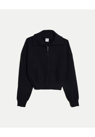 Saco  Para Mujer Abierto Color Negro Marca Atmos #31330006 Atmos