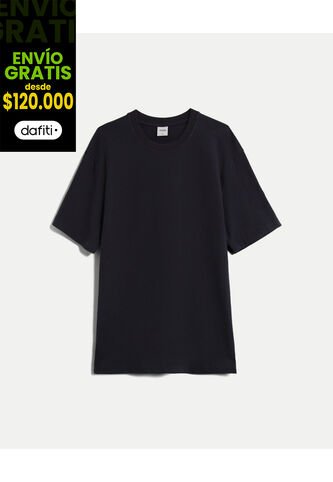 Camiseta Para Hombre Manga Corta Cuello Redondo Color Azul Marca Atmos #32090279 Atmos