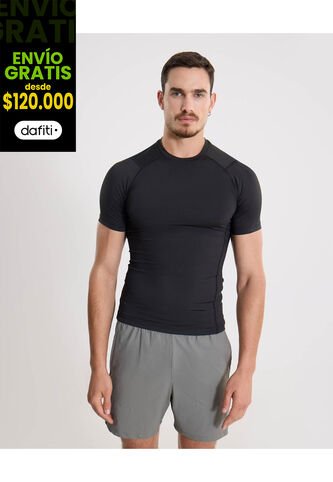 Camiseta Para Hombre Manga Corta Cuello Redondo Color Negro Marca Atmos #32090265 Atmos