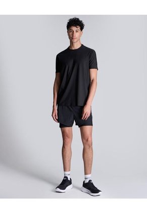 Camiseta Para Hombre Manga Corta Cuello Redondo Color Negro Marca Atmos #32090166