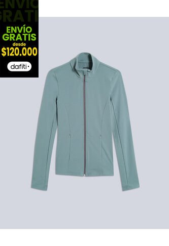 Buzo Para Mujer Cuello Alto O Cuello Tortuga Color Verde Marca Atmos #31060045 Atmos