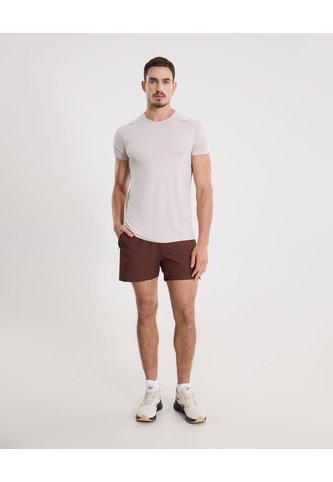 Short Training Largo Con Biker  Para Hombre Café Atmos Atmos
