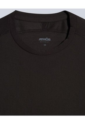 Camiseta Para Hombre Manga Corta Cuello Redondo Color Negro Marca Atmos #32090166