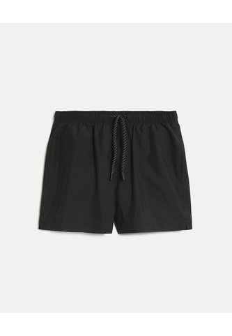 Pantaloneta De Baño Con Cordón  Para Hombre Negro Atmos Atmos