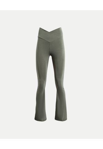 Leggings Flare Aerius Skin  Para Mujer Verde Atmos Atmos