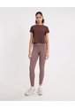 Leggings Aerius Skin Con Venas  Para Mujer Café Atmos de Atmos
