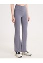Leggings Flare Aerius Skin  Para Mujer Gris Atmos de Atmos