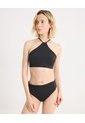 Top Bikini Halter  Para Mujer Negro Atmos de Atmos