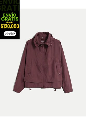 Chaqueta Para Mujer Deportiva Color Uva Marca Atmos #31080080 Atmos