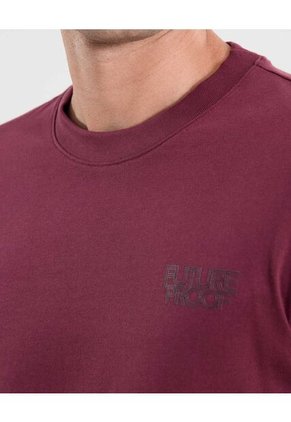 Camiseta Regular Con Estampado  Para Hombre Vino Atmos