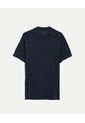 Camiseta Deportiva Manga Corta Regular Fit  Para Hombre Azul Atmos de Atmos