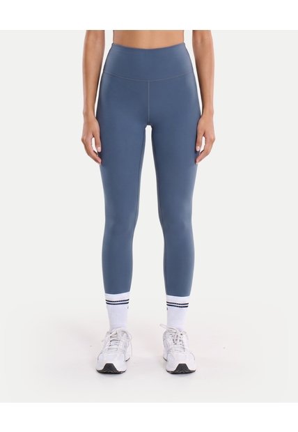 Leggins Regular Aerius Skin  Para Mujer Gris Atmos