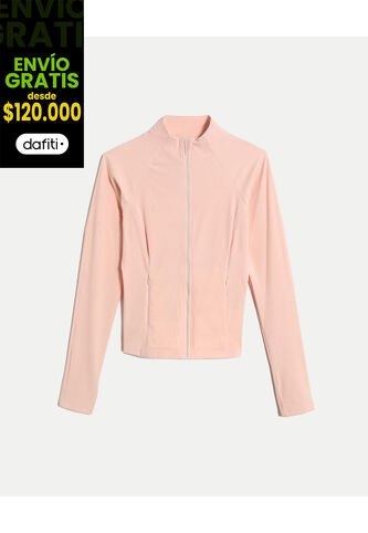 Buzo Para Mujer Cuello Alto O Cuello Tortuga Color Rosado Marca Atmos #31060077 Atmos