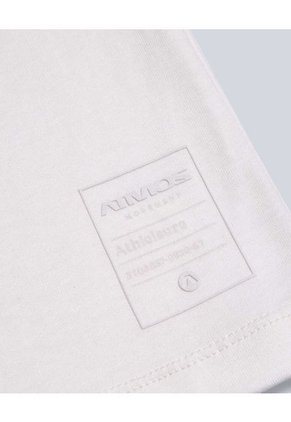 Camiseta Para Hombre Manga Sisa Cuello Redondo Color Marfil Marca Atmos #32090181